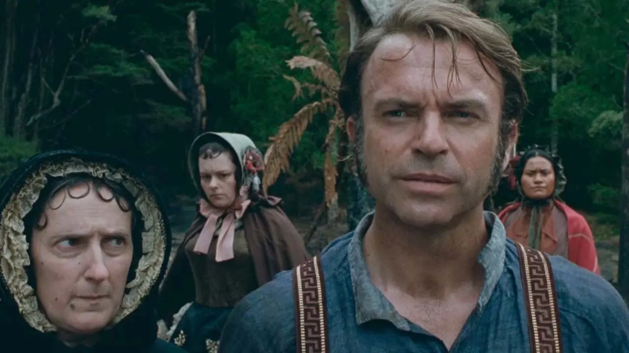 Sam Neill en The Piano, el drama de Jane Campion de 1993