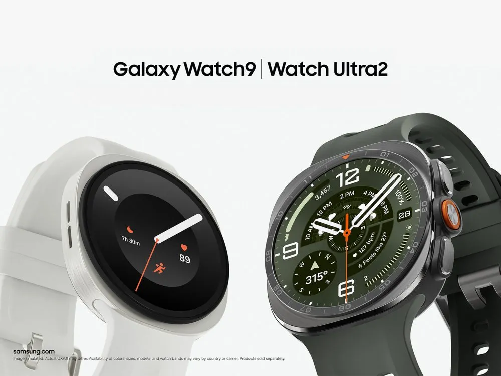 Samsung Galaxy Watch Ultra2 y Galaxy Watch9 juntos