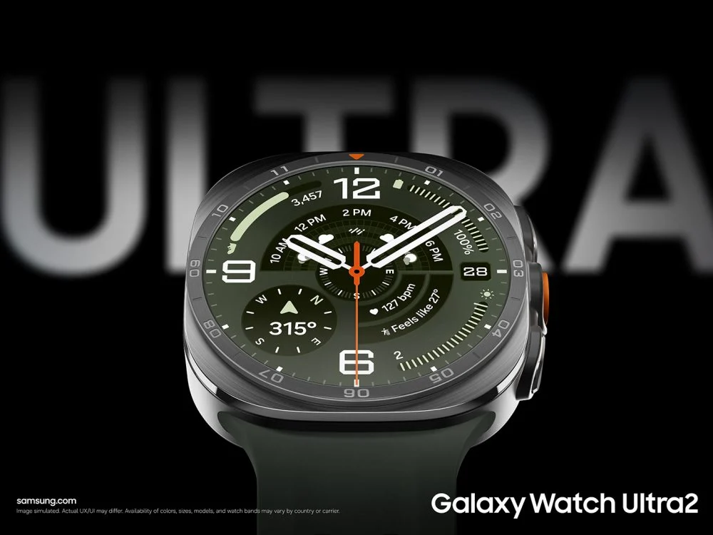Samsung Galaxy Watch Ultra2 en color Titanium Silver