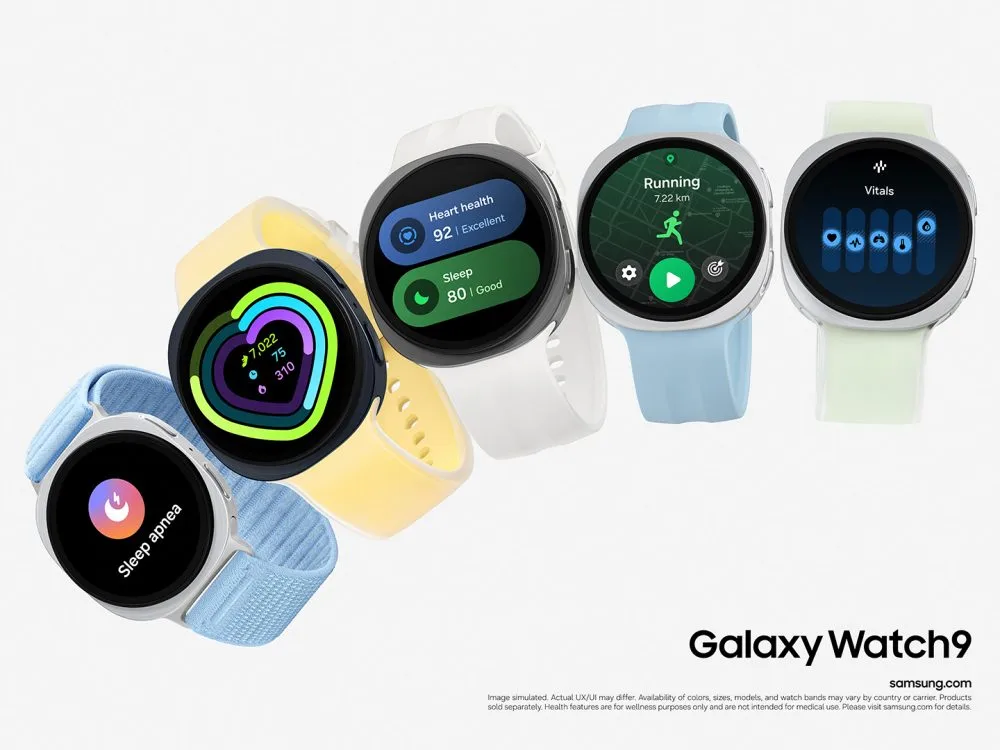 Samsung Galaxy Watch9 mostrando el seguimiento de salud con Galaxy AI
