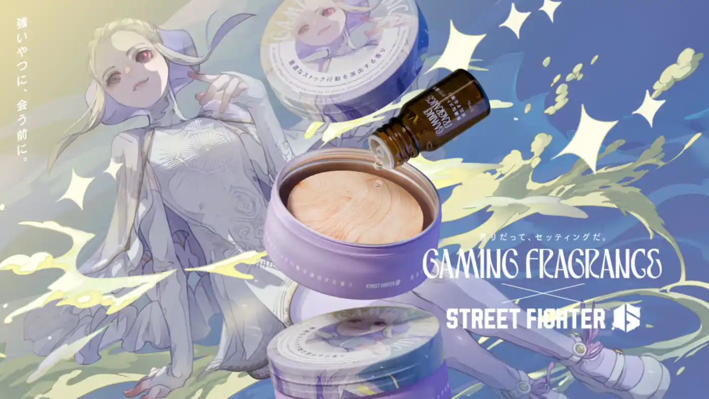 El perfume de Ingrid de Street Fighter 6, con notas de pomelo, rosa y jazmín