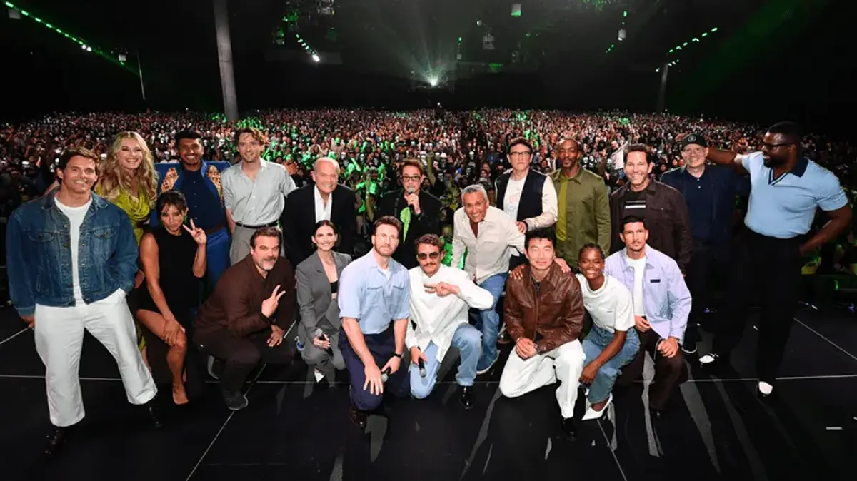 El elenco de Avengers: Doomsday en el escenario de la San Diego Comic-Con 2026