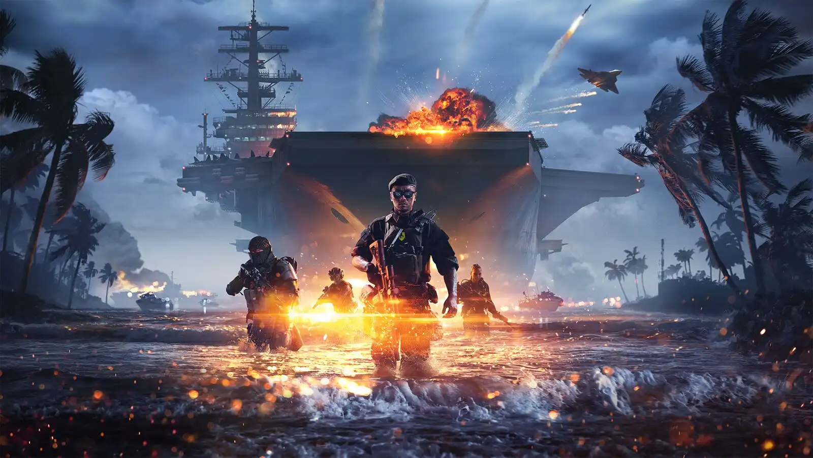 Key art oficial de la Temporada 4 Guerra Naval de Battlefield 6