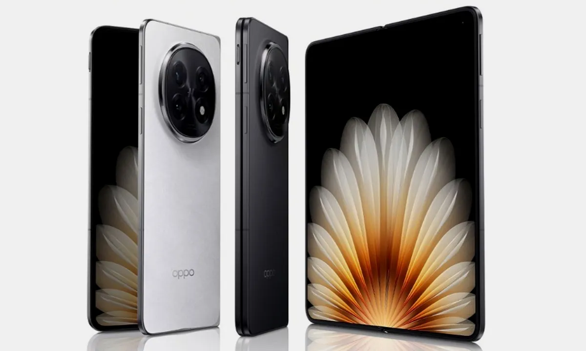 Oppo Find N5, el plegable tipo libro más delgado del mercado