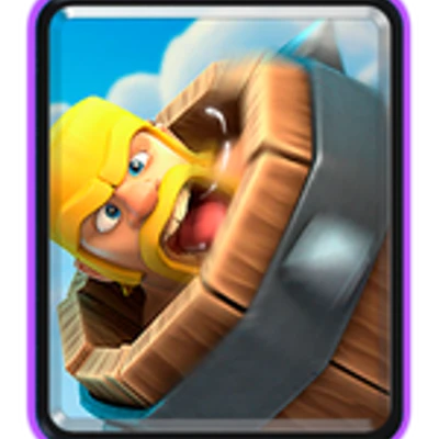 Carta Barril de Bárbaros de Clash Royale, el hechizo que Nico González describe como el barril que gira