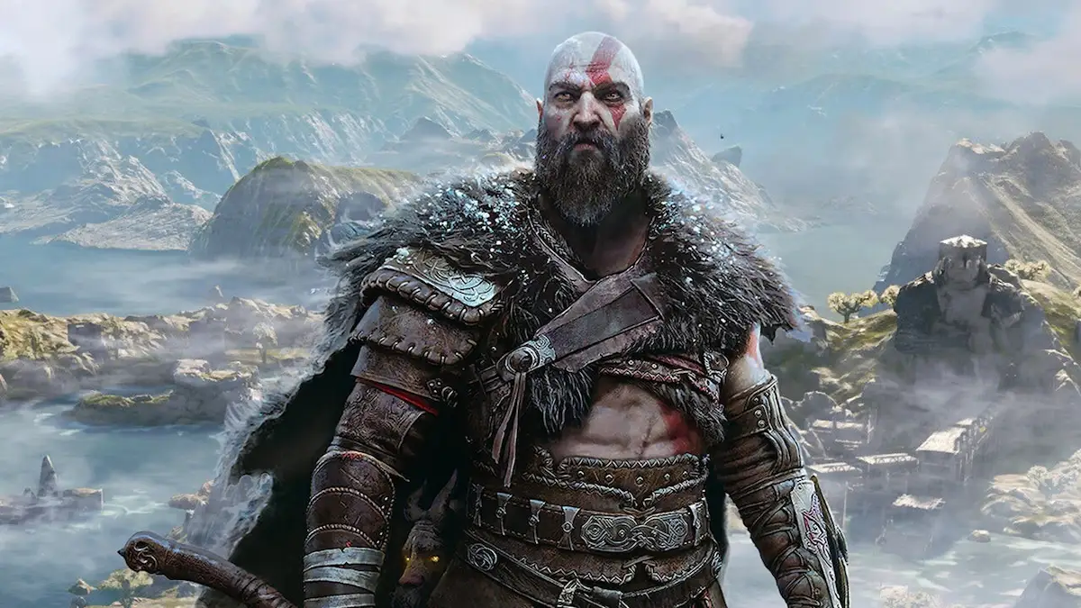 Kratos en el videojuego God of War, el personaje que Ryan Hurst iba a interpretar en la serie