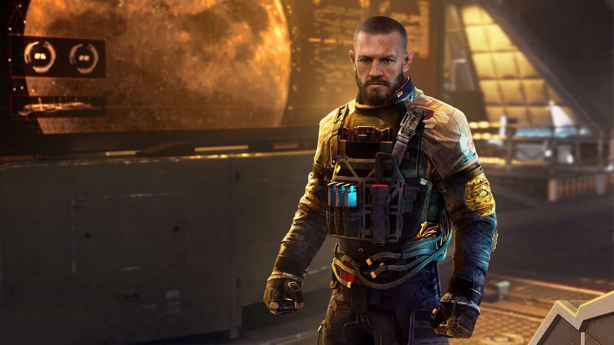 Conor McGregor durante su etapa como personaje jugable en Call of Duty