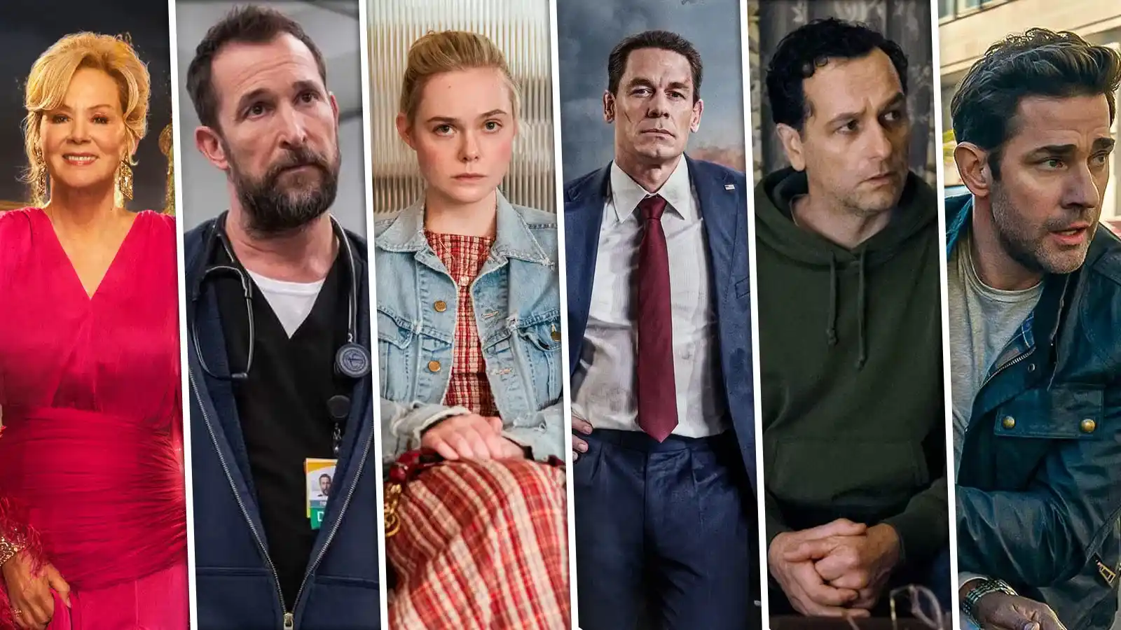 Collage de actores y actrices nominados a los Premios Emmy 2026
