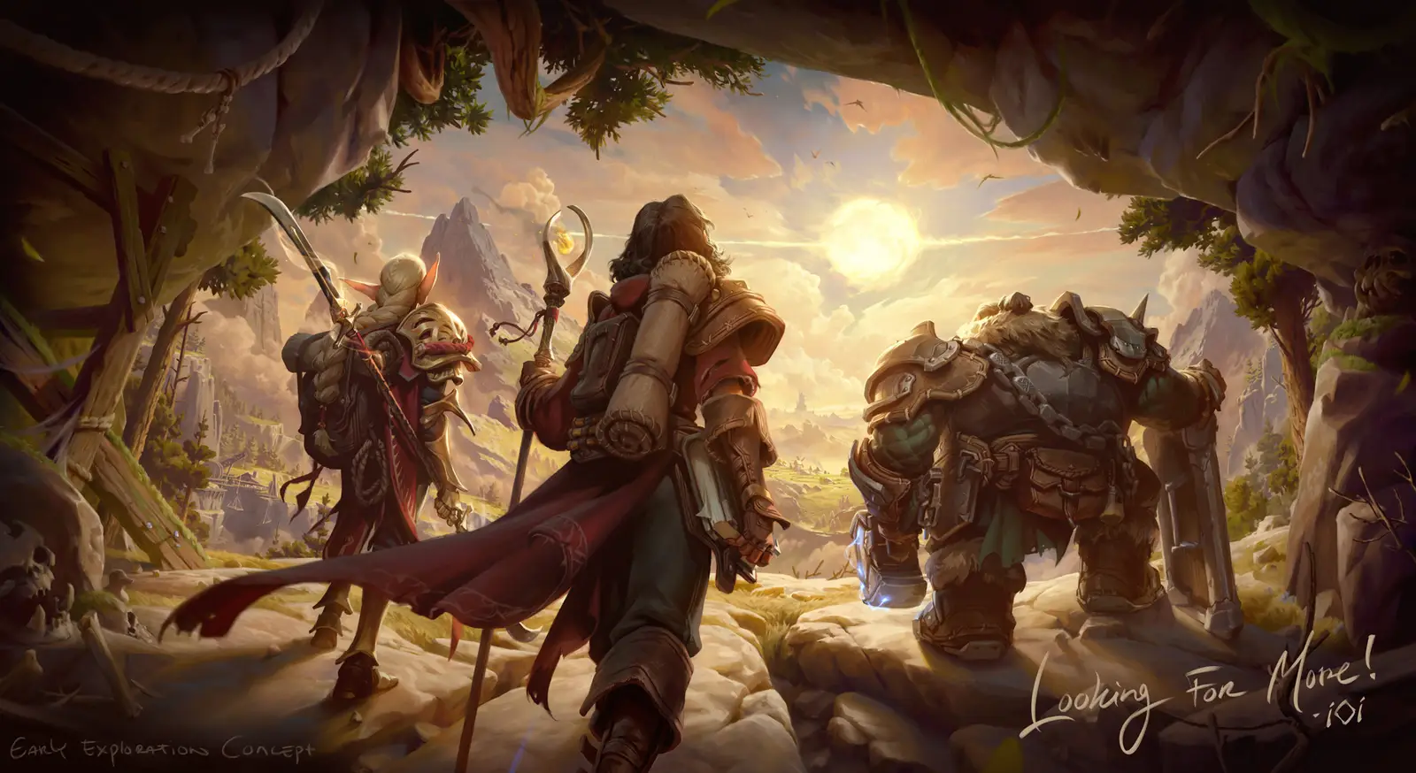 Project Fantasy, el RPG online de IO Interactive, arte conceptual oficial