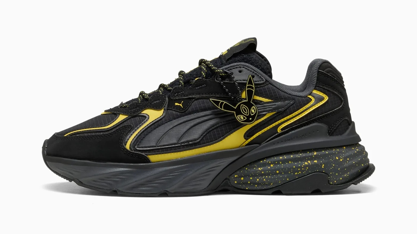Zapatillas PUMA x Pokémon Fade Umbreon, el modelo con menos stock de la colaboración en Argentina