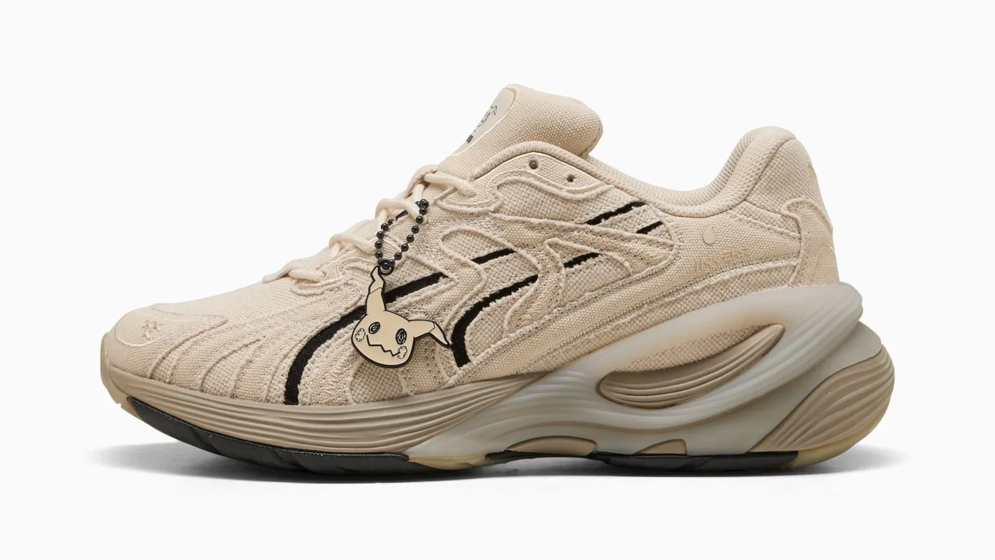 Zapatillas PUMA x Pokémon Inverse Mimikyu, el modelo de la colaboración con más stock en Argentina