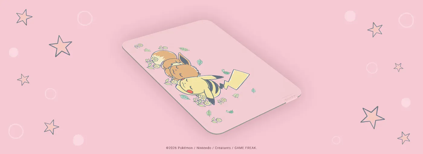 Mousepad Razer Gigantus V2 Medium edición Pikachu y Eevee