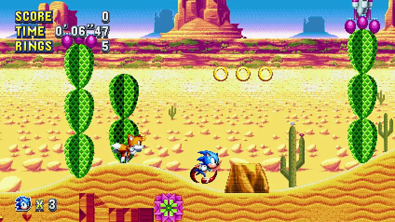 Gameplay de Sonic Mania Plus, disponible en Amazon Luna