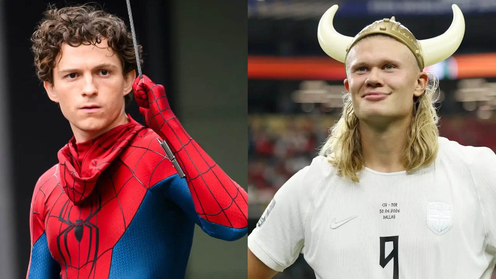 Tom Holland y Erling Haaland, protagonistas de la invitación a cenar que se volvió viral