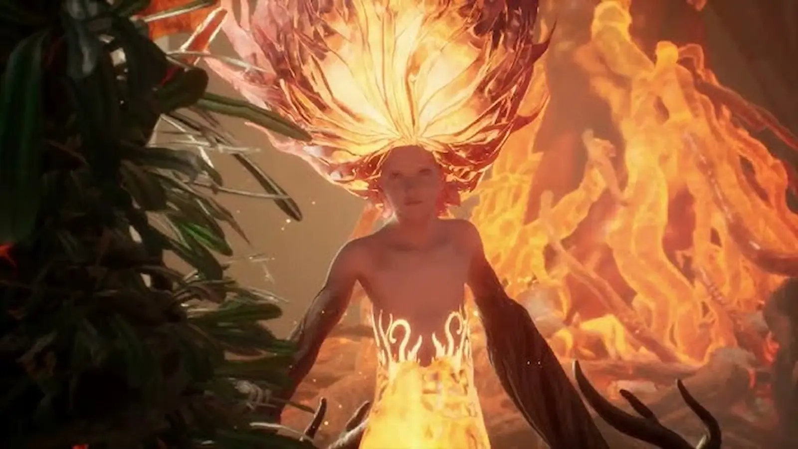 La Bestia de la Reencarnación durante el combate final