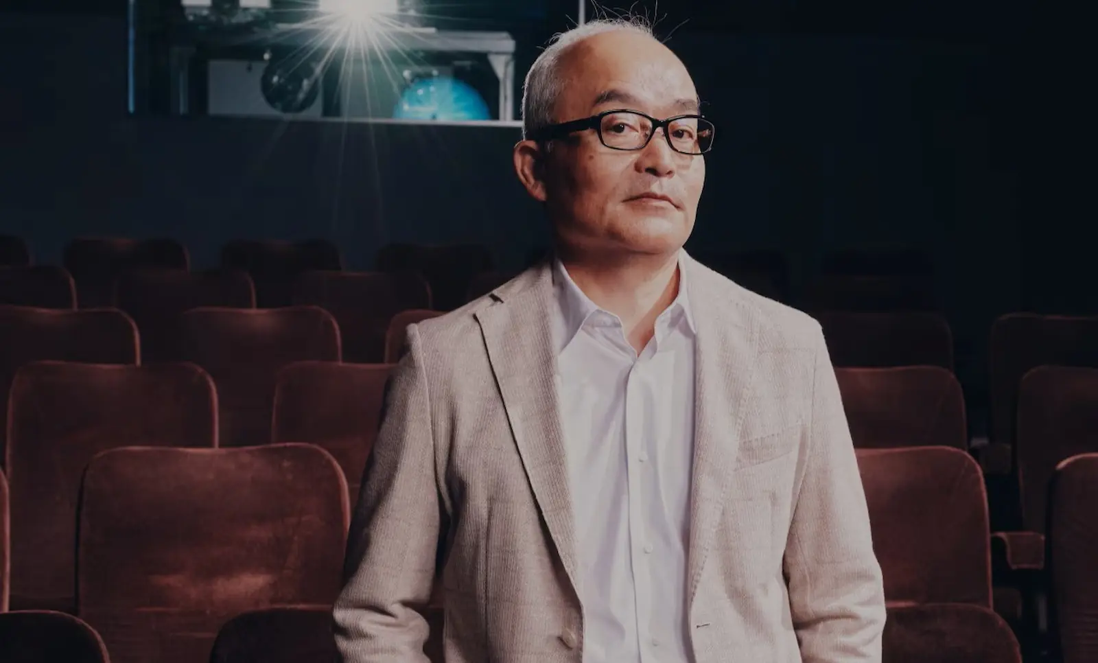 Hiroki Totoki, CEO de Sony, en un auditorio
