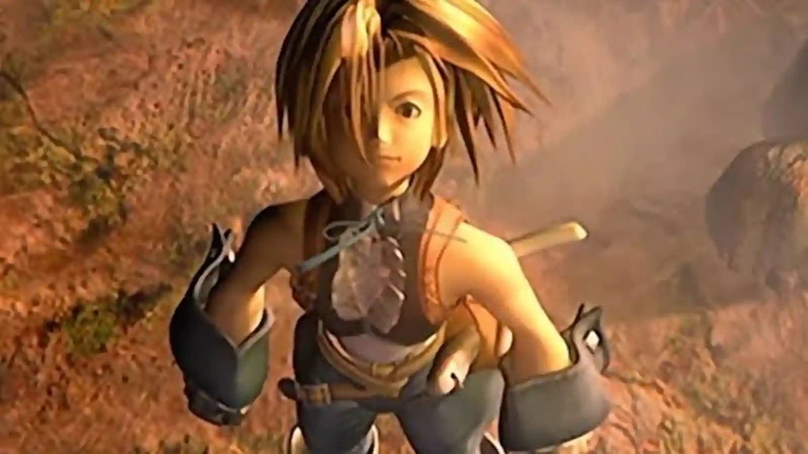 Yitán, protagonista de Final Fantasy IX, en un render del juego