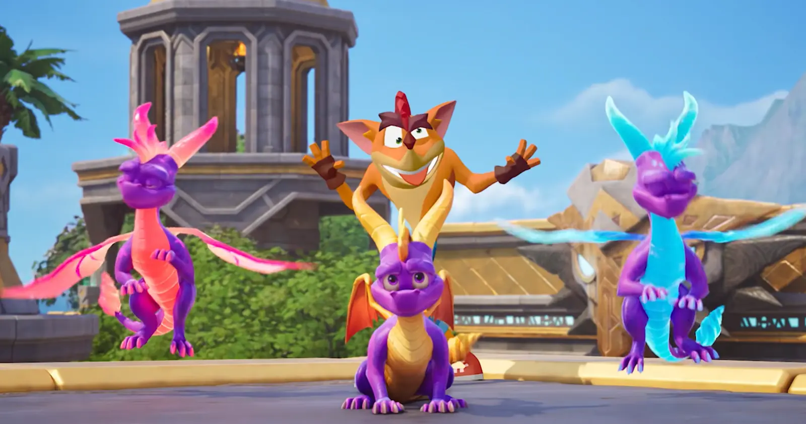 Fortnite Crash Bandicoot skin