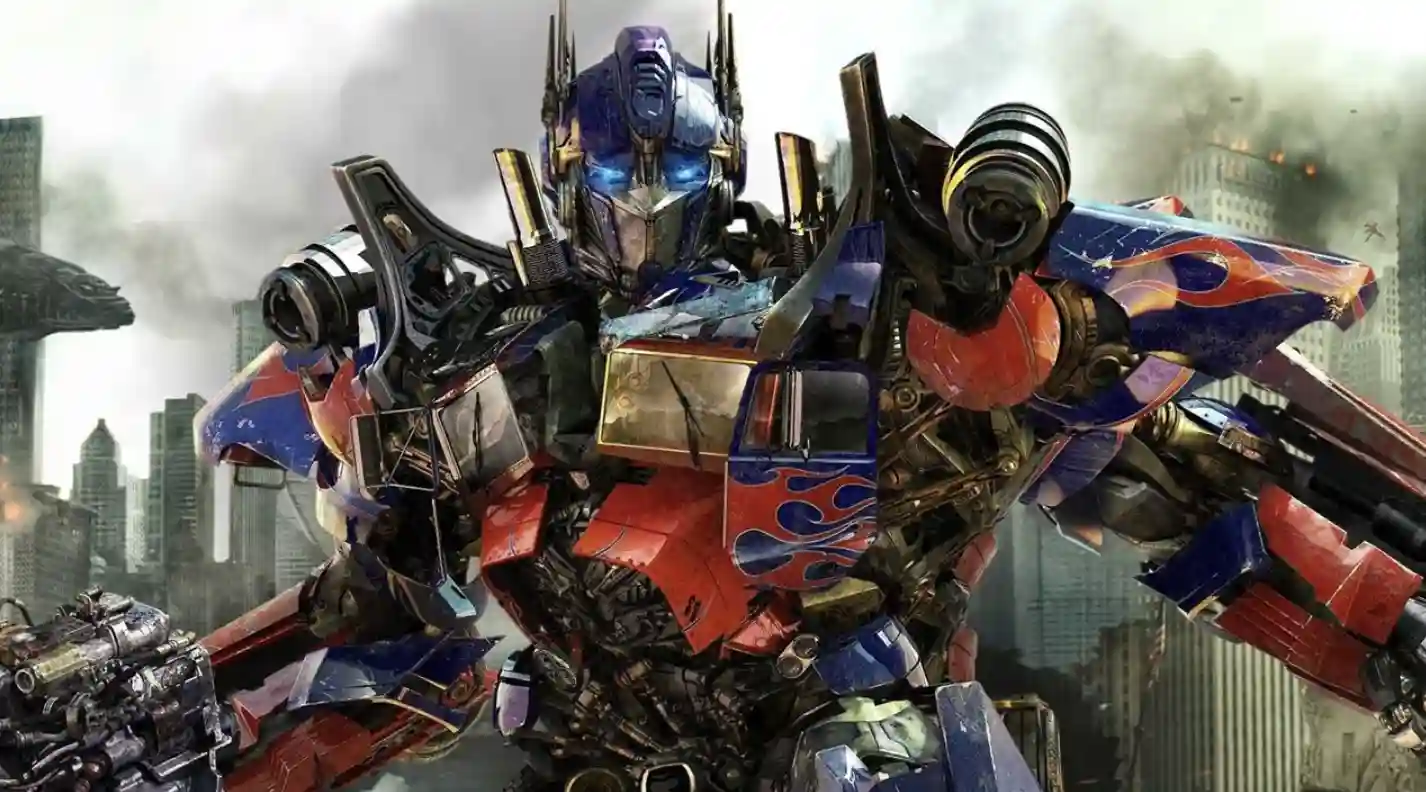 Optimus Prime en la película de Transformers de Michael Bay, personaje con la voz de Peter Cullen
