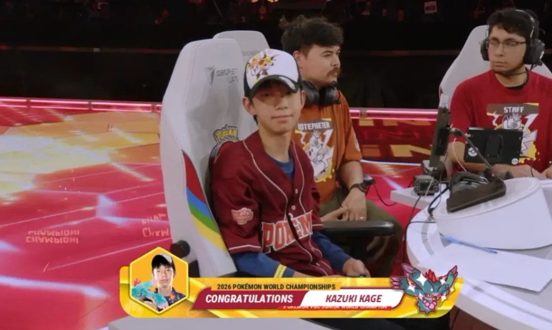 Pokemon World Championship 2026 Dia 3 Pokemon VGC Kazuki Kage