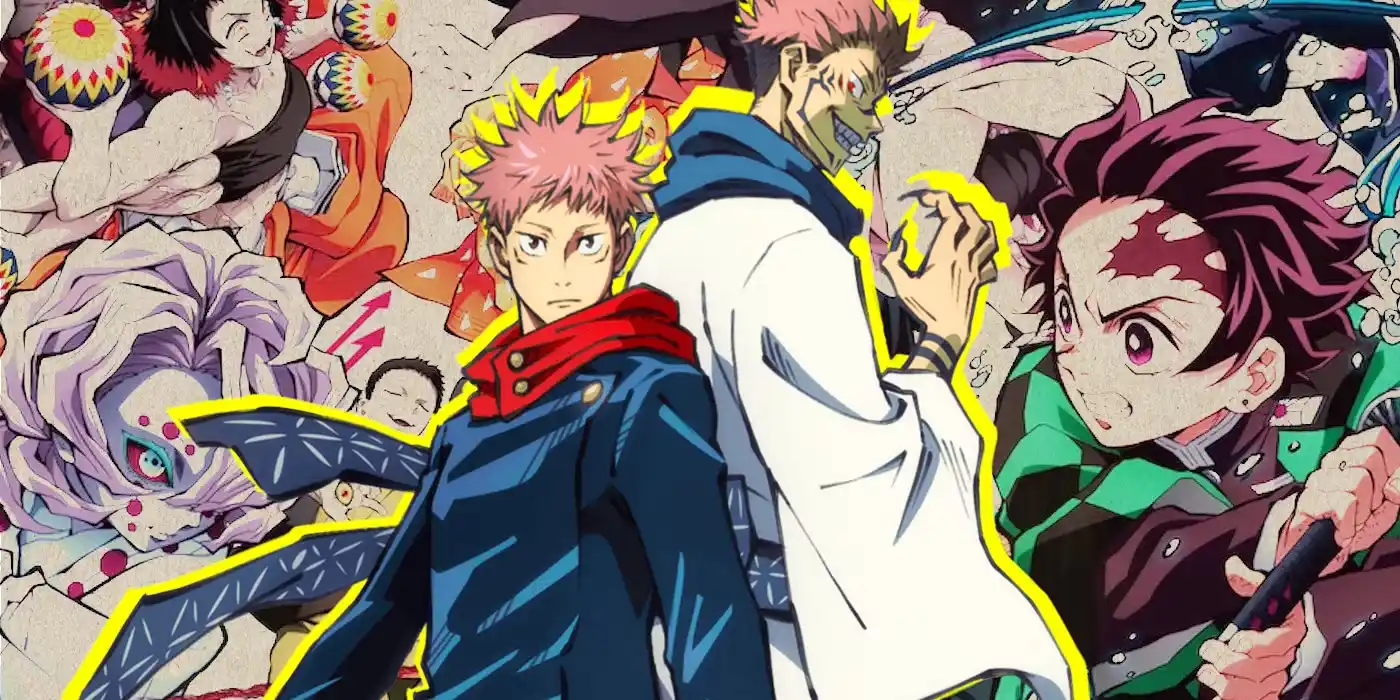 Personajes de Jujutsu Kaisen y Demon Slayer, dos de los mangas que terminaron en la revista Shonen Jump