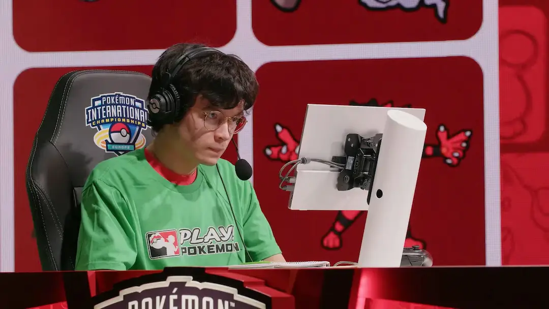Nicholas Kan, número 1 del ranking de Pokémon VGC 2026, durante una partida