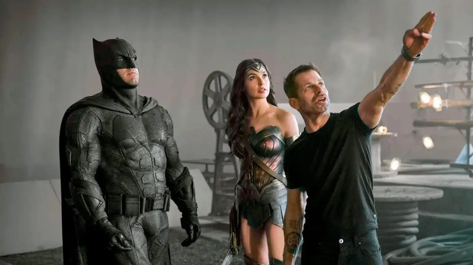 Zack Snyder, Batman y Wonder Woman- Justice League