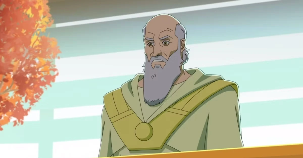 Thaedus en la serie animada Invincible de Prime Video, uno de los últimos papeles de Peter Cullen