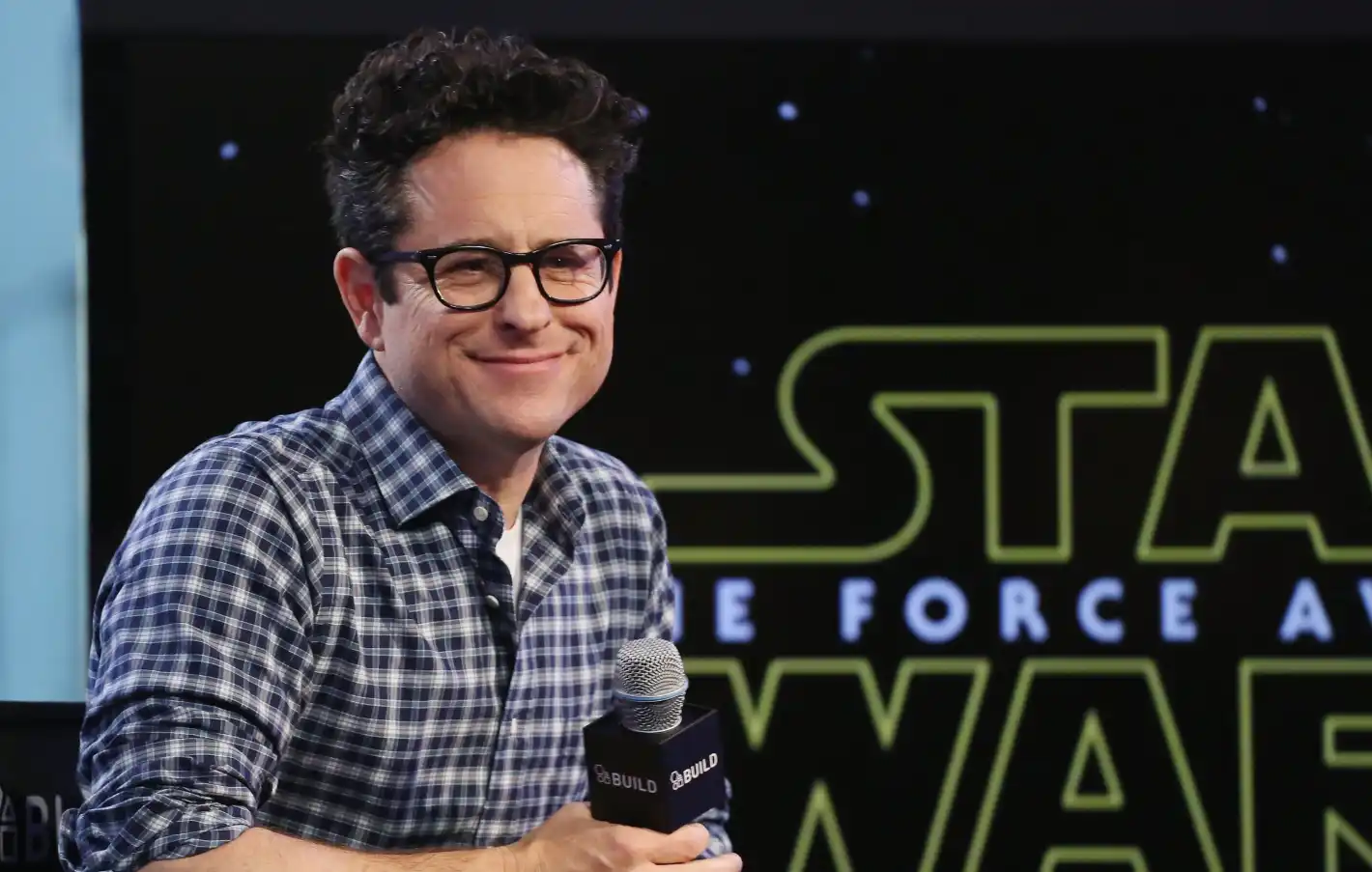 J.J. Abrams durante una entrevista sobre Star Wars