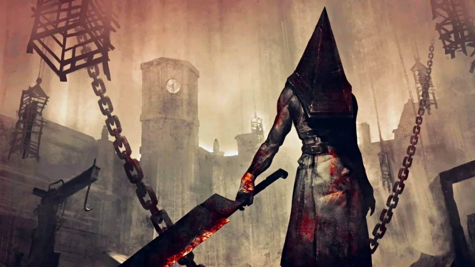 Pyramid Head, el verdugo de Silent Hill, en el pueblo oxidado de la saga de terror de Konami