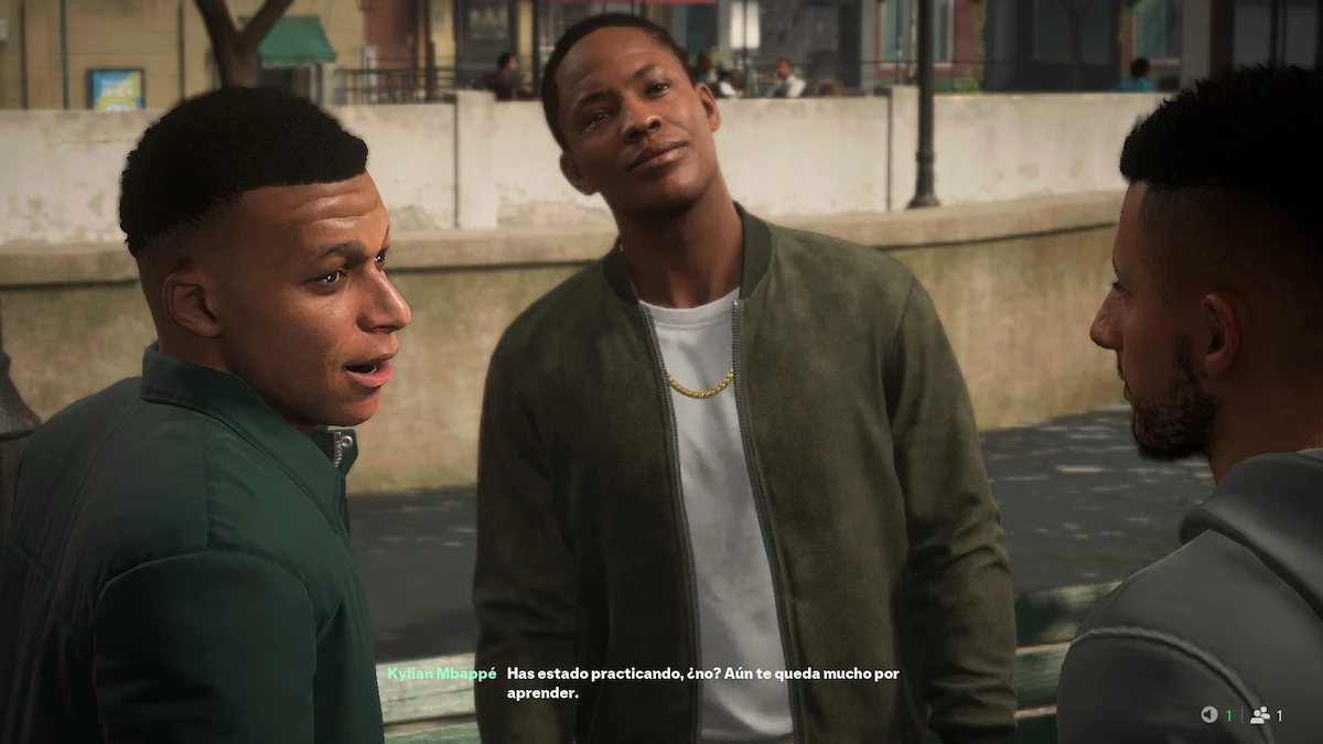 Kylian Mbappé como mentor en The Grounds, el mundo abierto de EA Sports FC 27