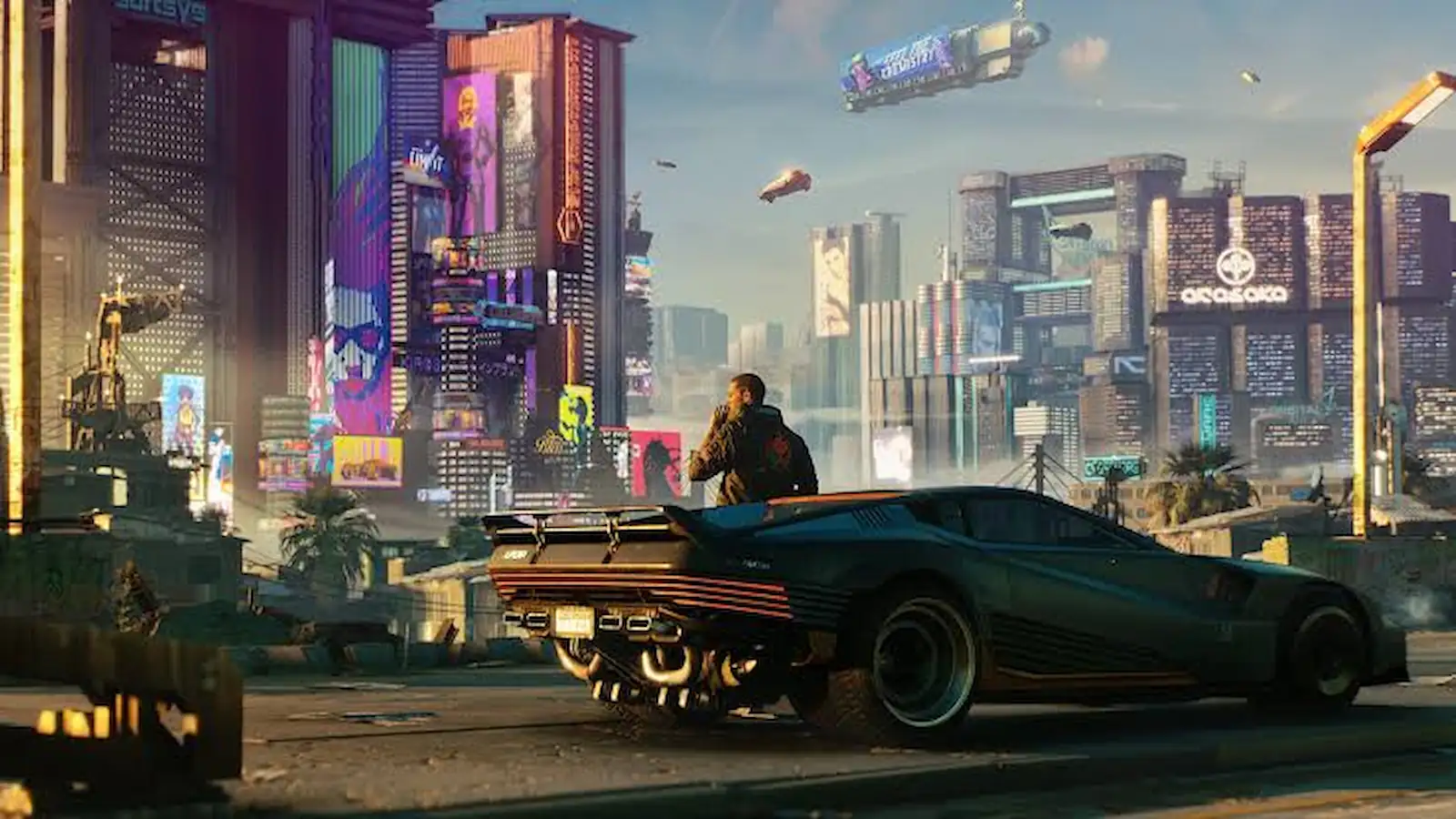 Night City, la ciudad de Cyberpunk 2077 que Paramount va a llevar al cine