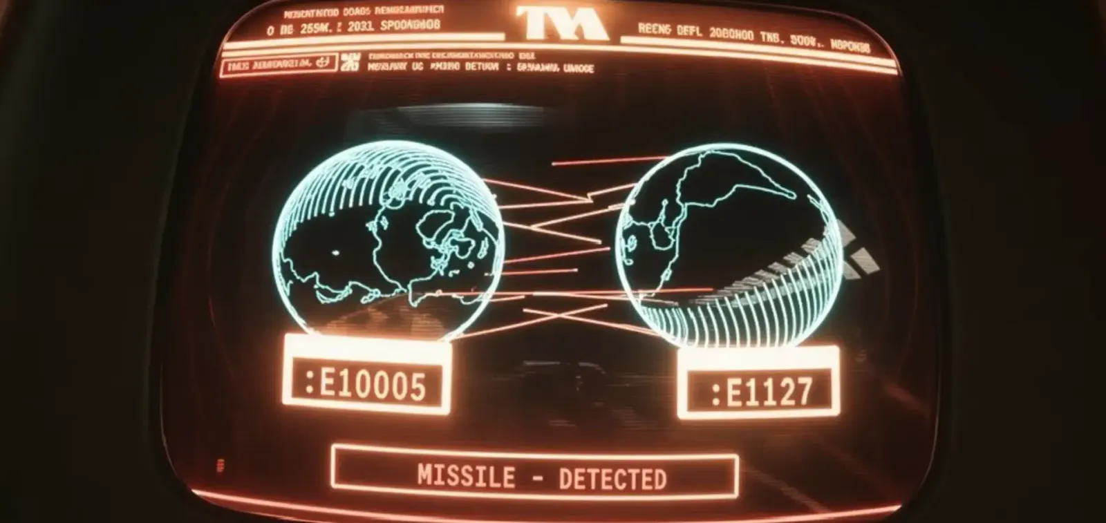 Escena adicional de Endgame Encore: un monitor de la TVA muestra a la Tierra-10005 y la Tierra-1127 a punto de chocar
