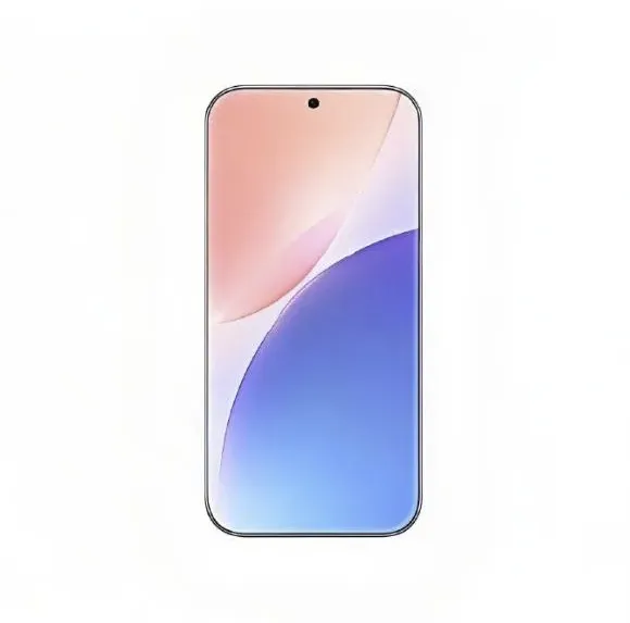 Render frontal del Oppo Find X10 con biseles finos y pantalla plana