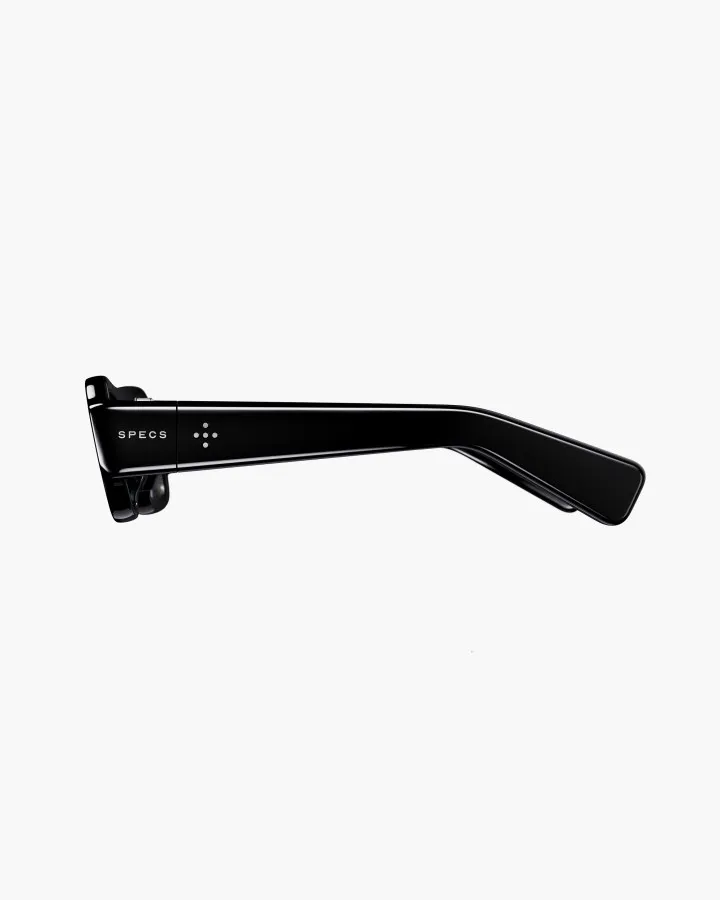 Patilla lateral de los Snap Specs con el logo de Specs