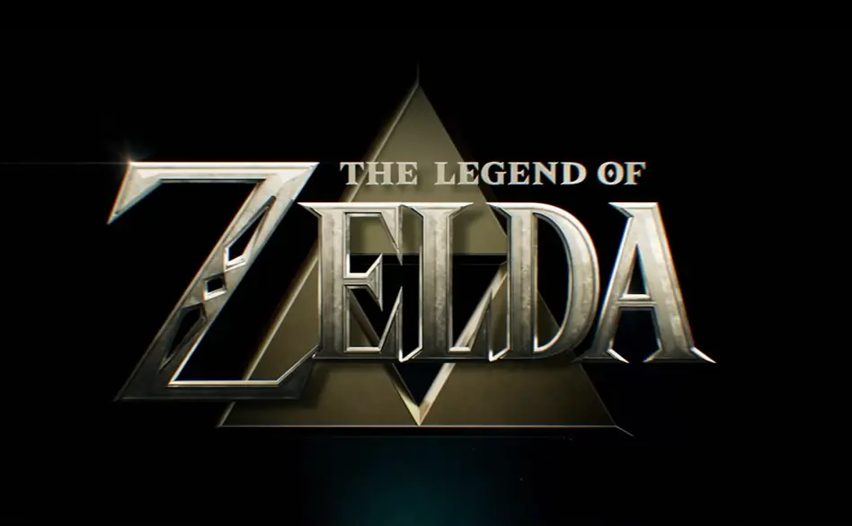 Logo oficial de la película The Legend of Zelda presentado en el Zelda Direct del 40 aniversario