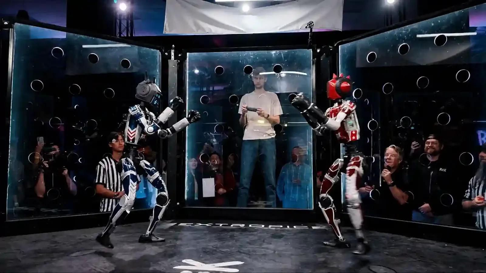 peleas de robots organizadas por REK