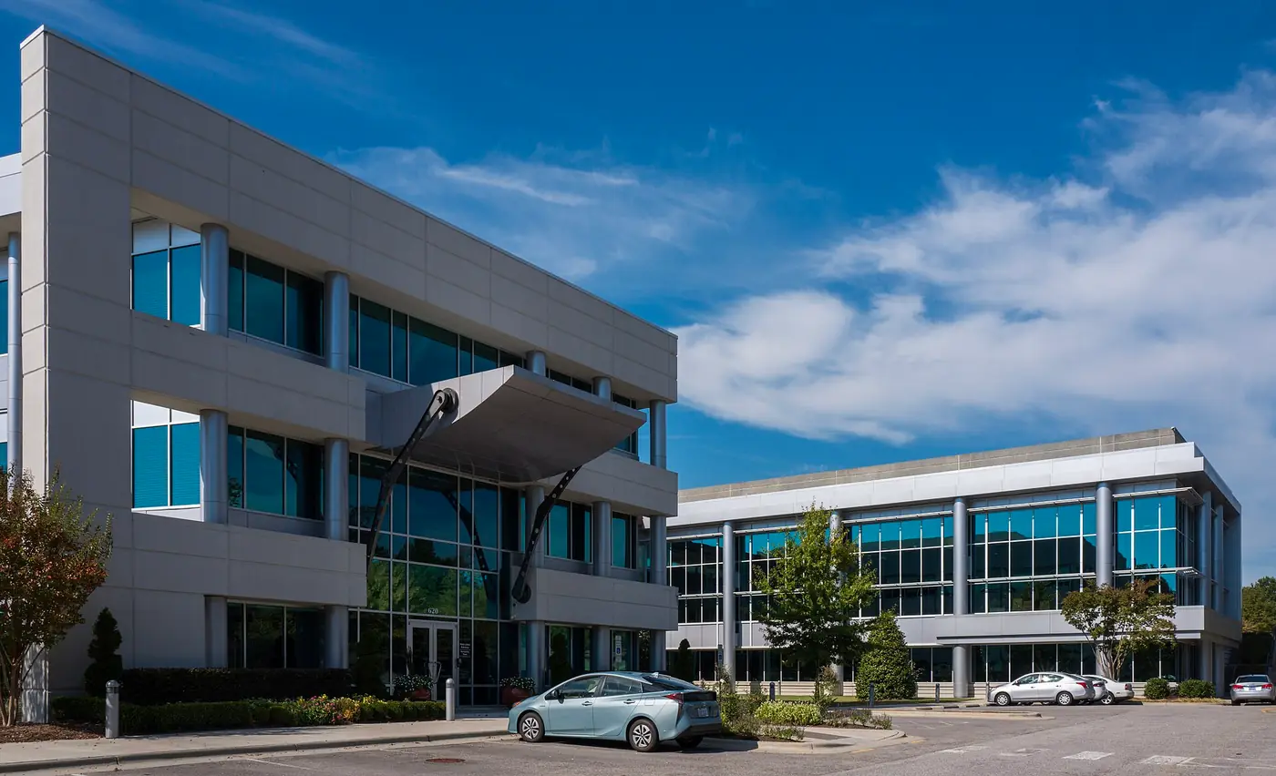 Edificio de la sede de Epic Games en Cary, Carolina del Norte