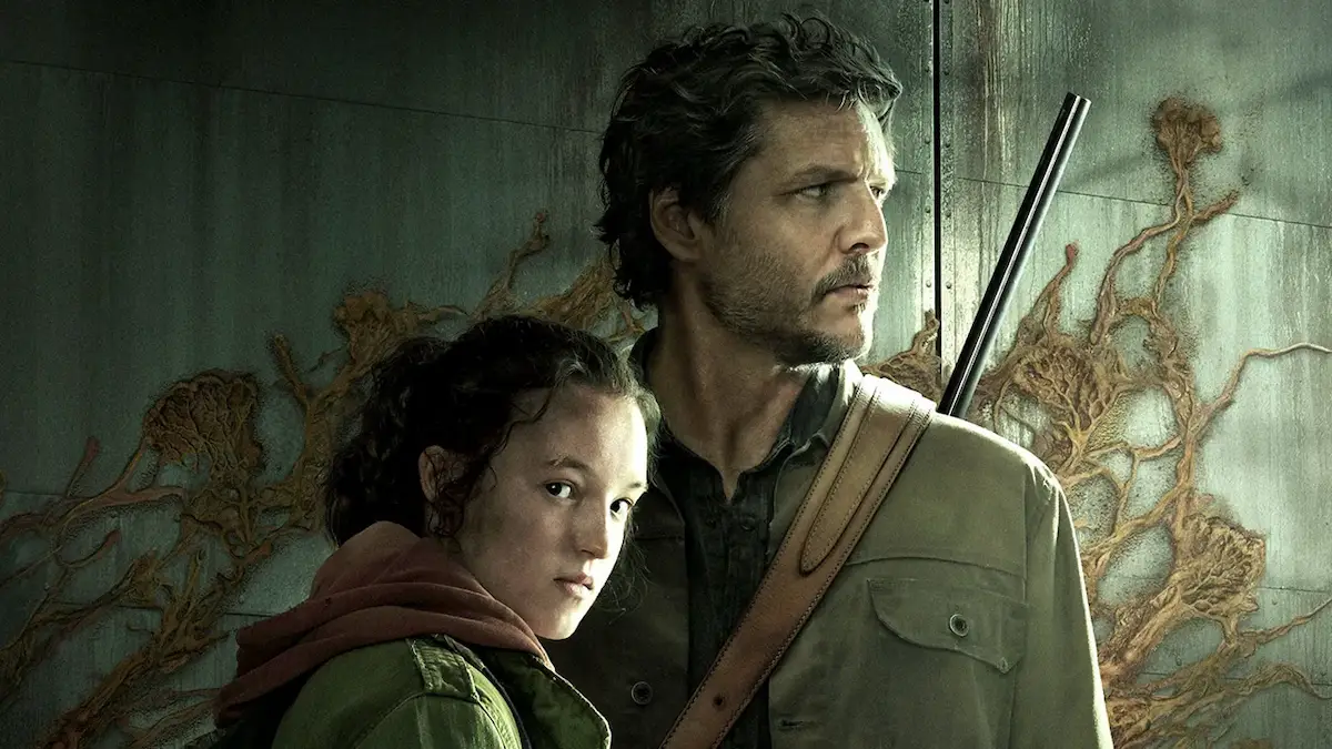 Pedro Pascal y Bella Ramsey como Joel y Ellie en la serie de The Last of Us de HBO