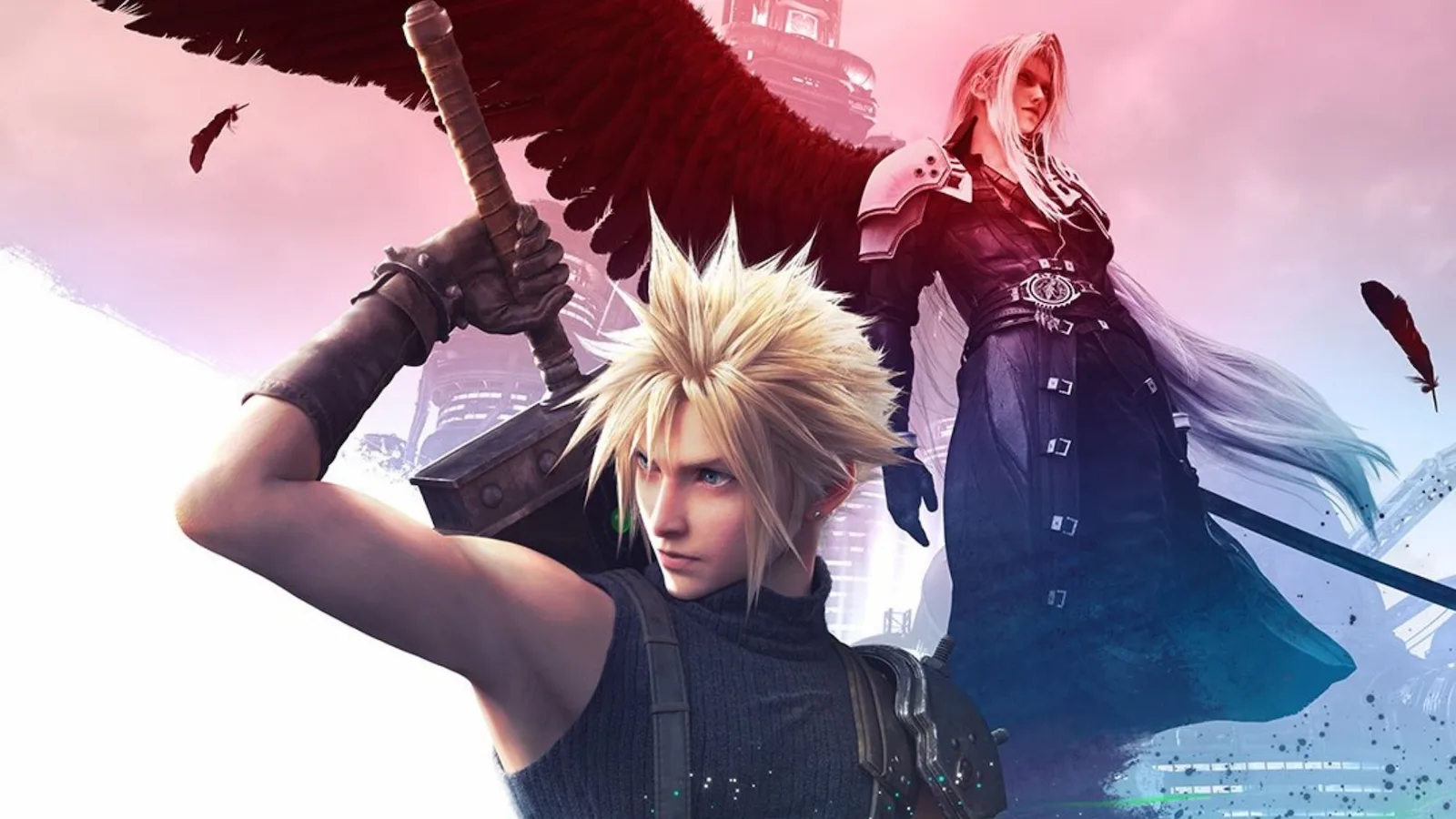 Cloud y Sephiroth en el arte de Final Fantasy VII Remake Intergrade, que llega a Game Pass en octubre de 2026