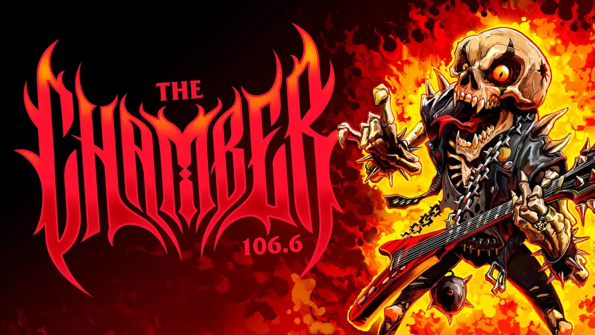 Arte de The Chamber 106.6, la radio de metal de GTA 6