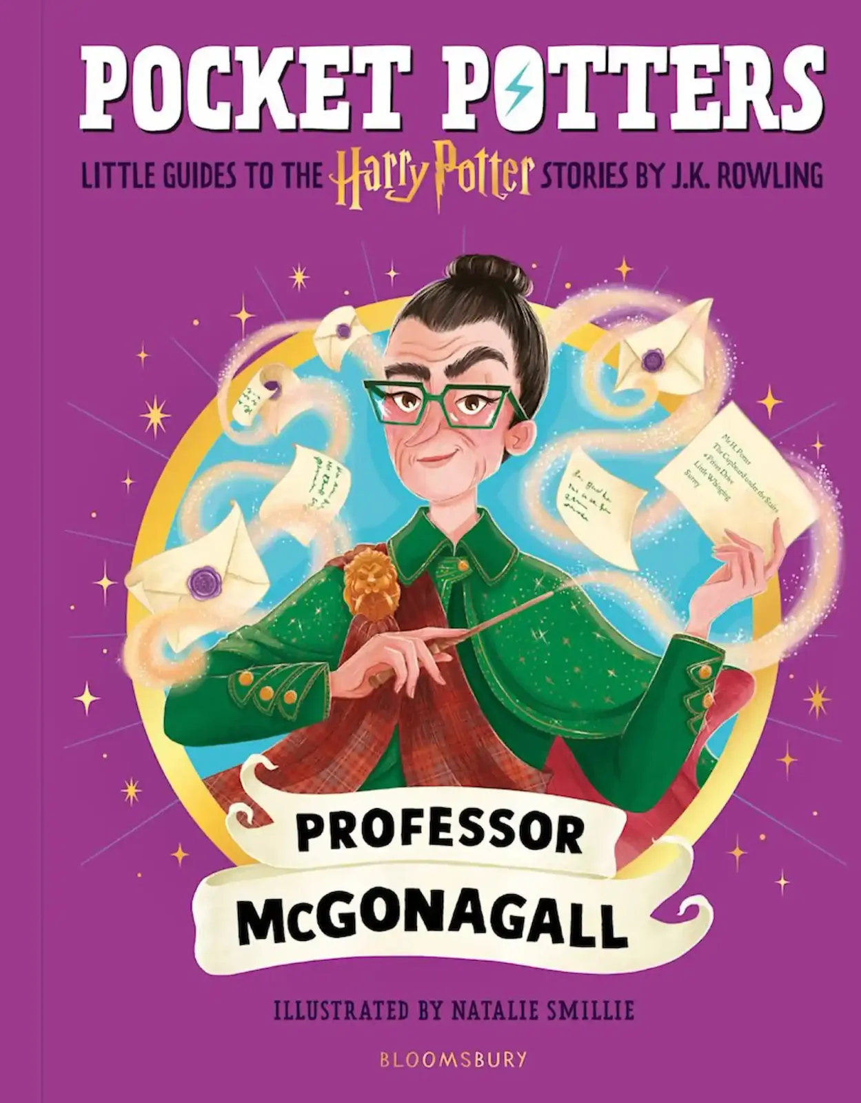Tapa de Pocket Potters: Professor McGonagall, ilustrada por Natalie Smillie