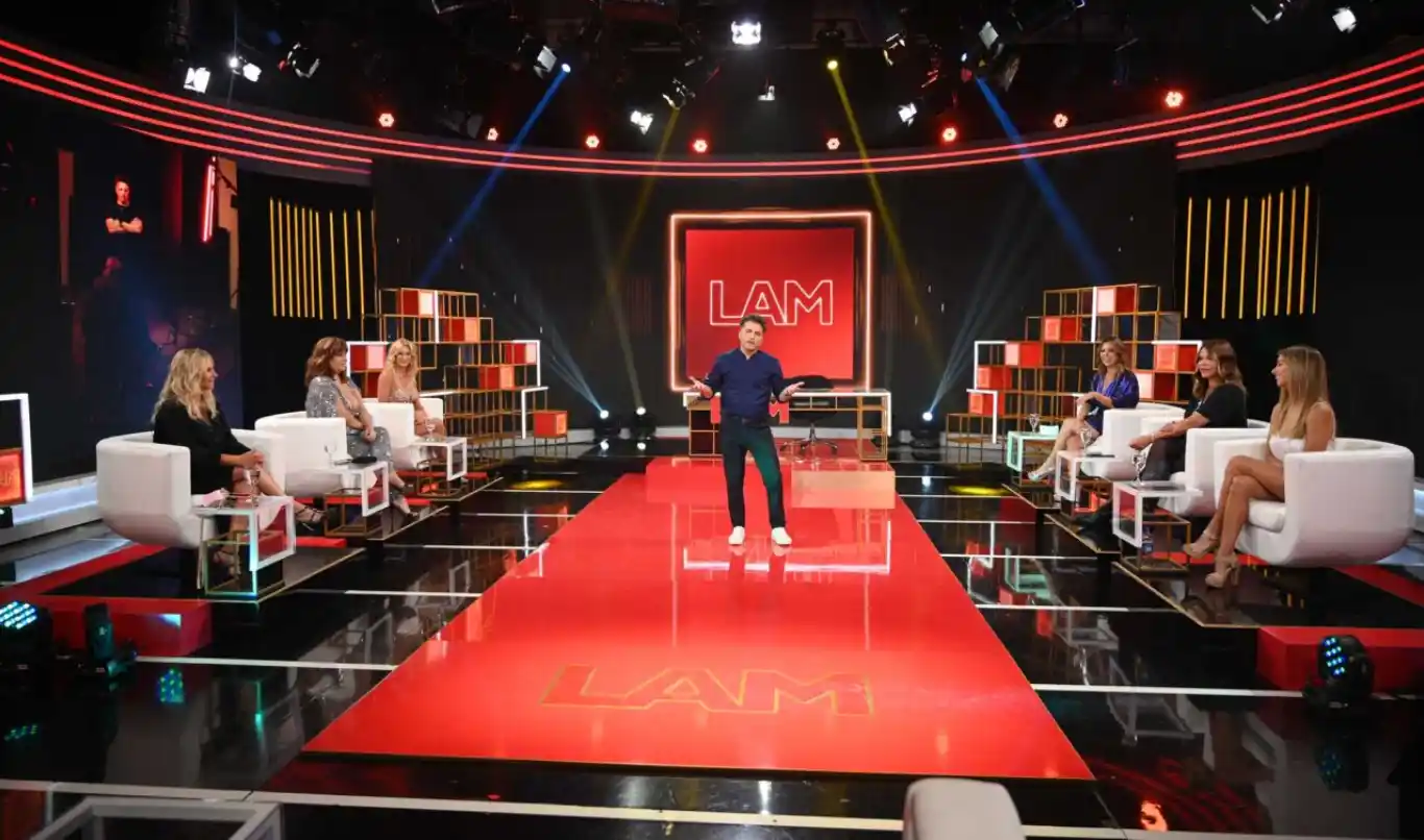 Ángel de Brito en el estudio de LAM