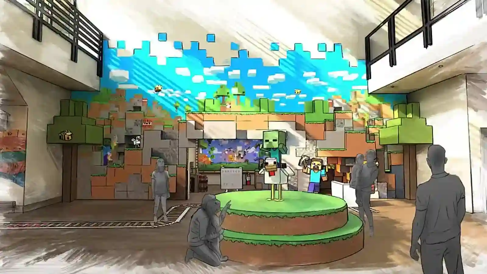 Minecraft tendrá su primer hotel en 2027