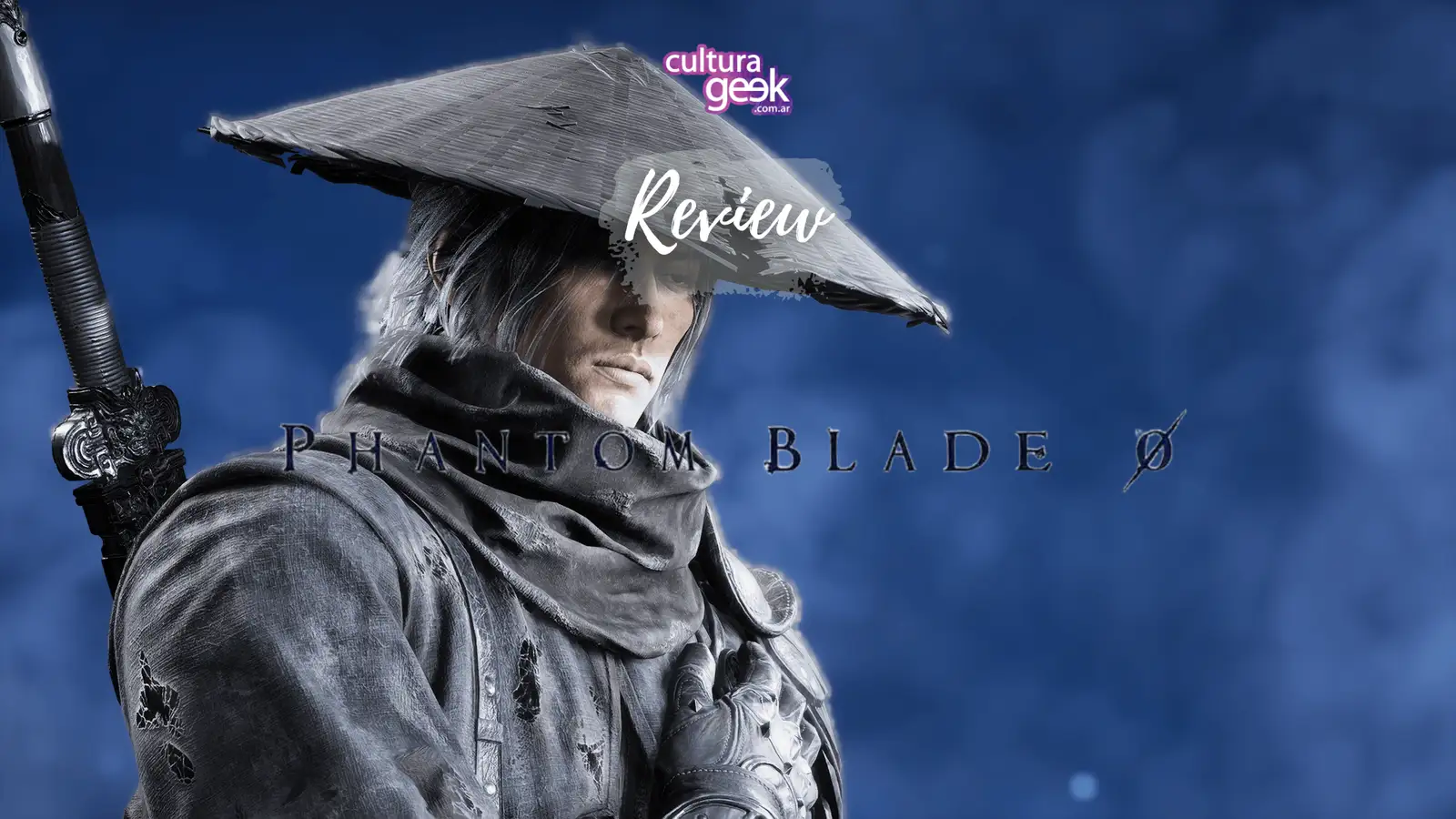 Soul, protagonista de Phantom Blade Zero, en la portada de la review de Cultura Geek