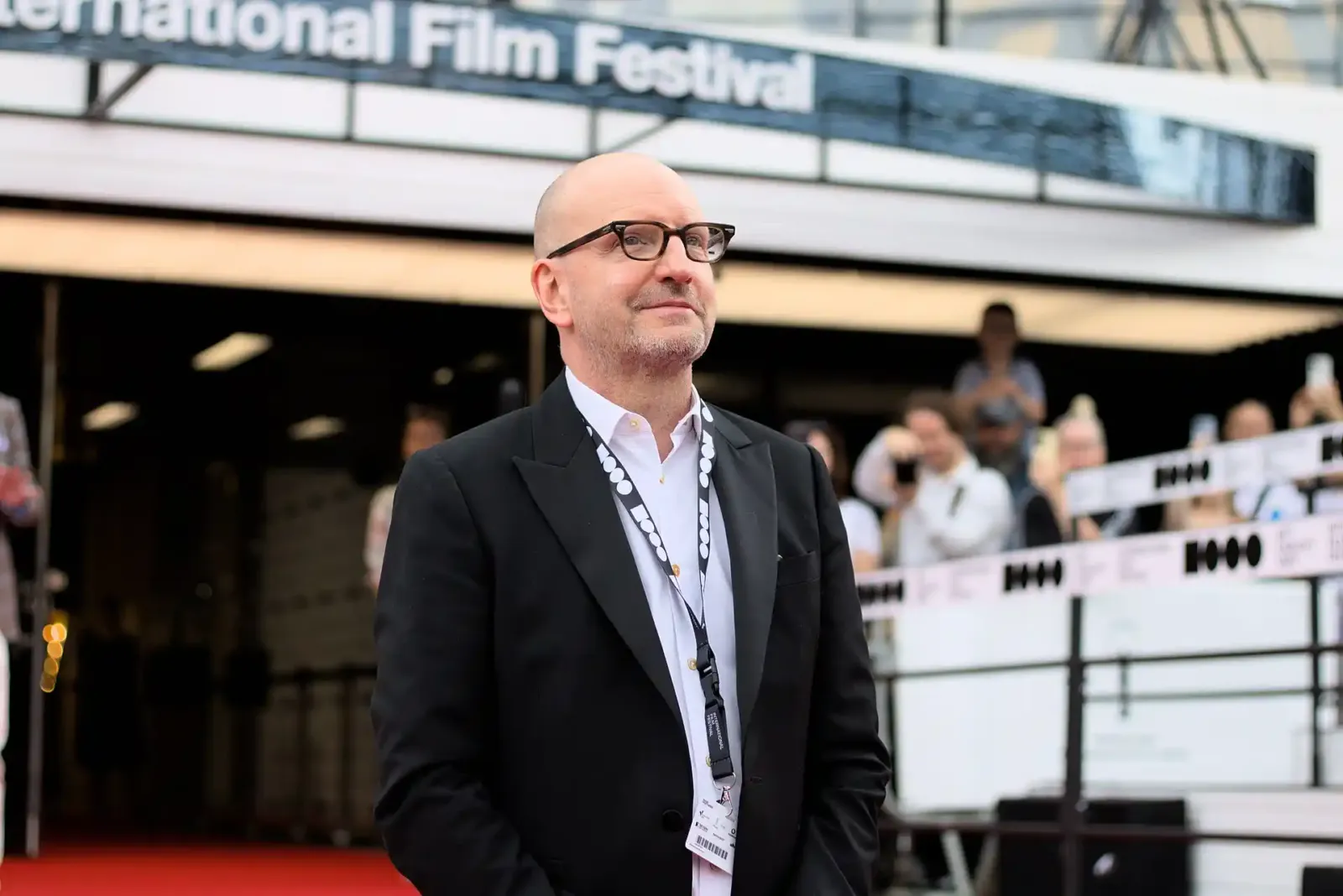 El director de cine estadounidense Steven Soderbergh en el 58º Festival Internacional de Cine de Karlovy Vary.