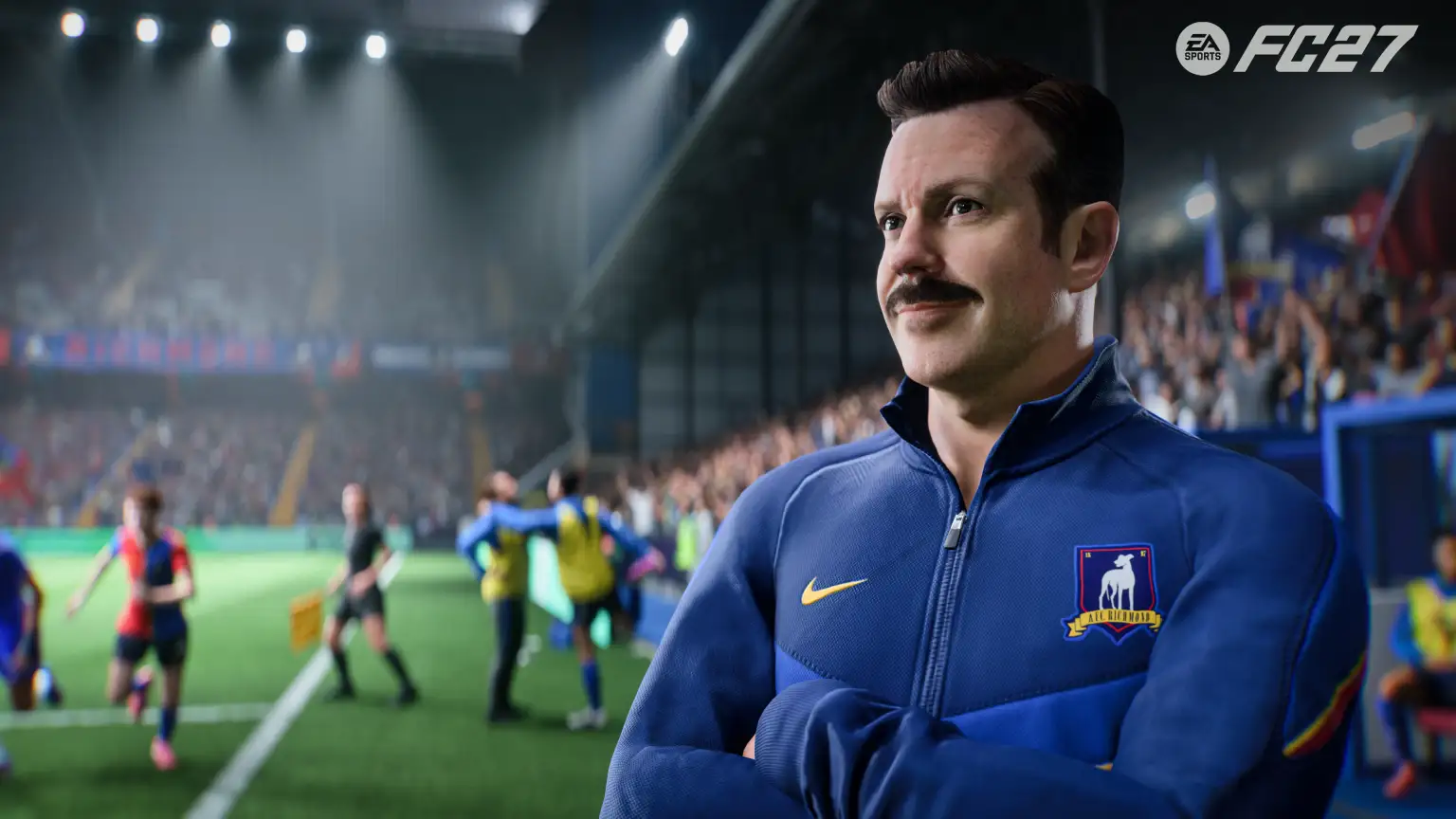 Ted Lasso como DT del AFC Richmond en EA Sports FC 27