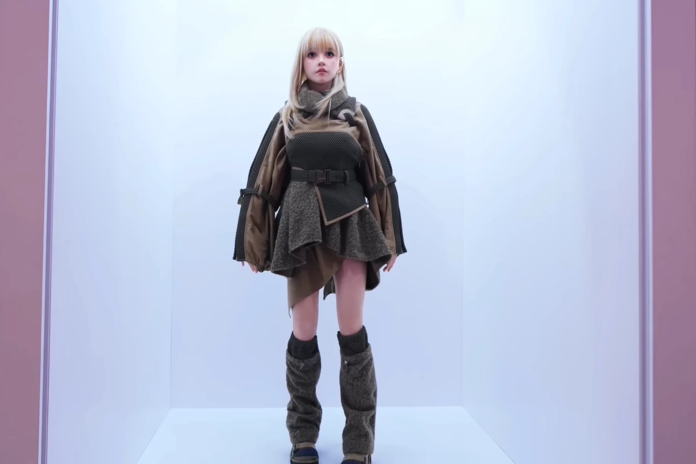 Modelo femenino UWORLD U1, los nuevos robots humanoides de UBTECH