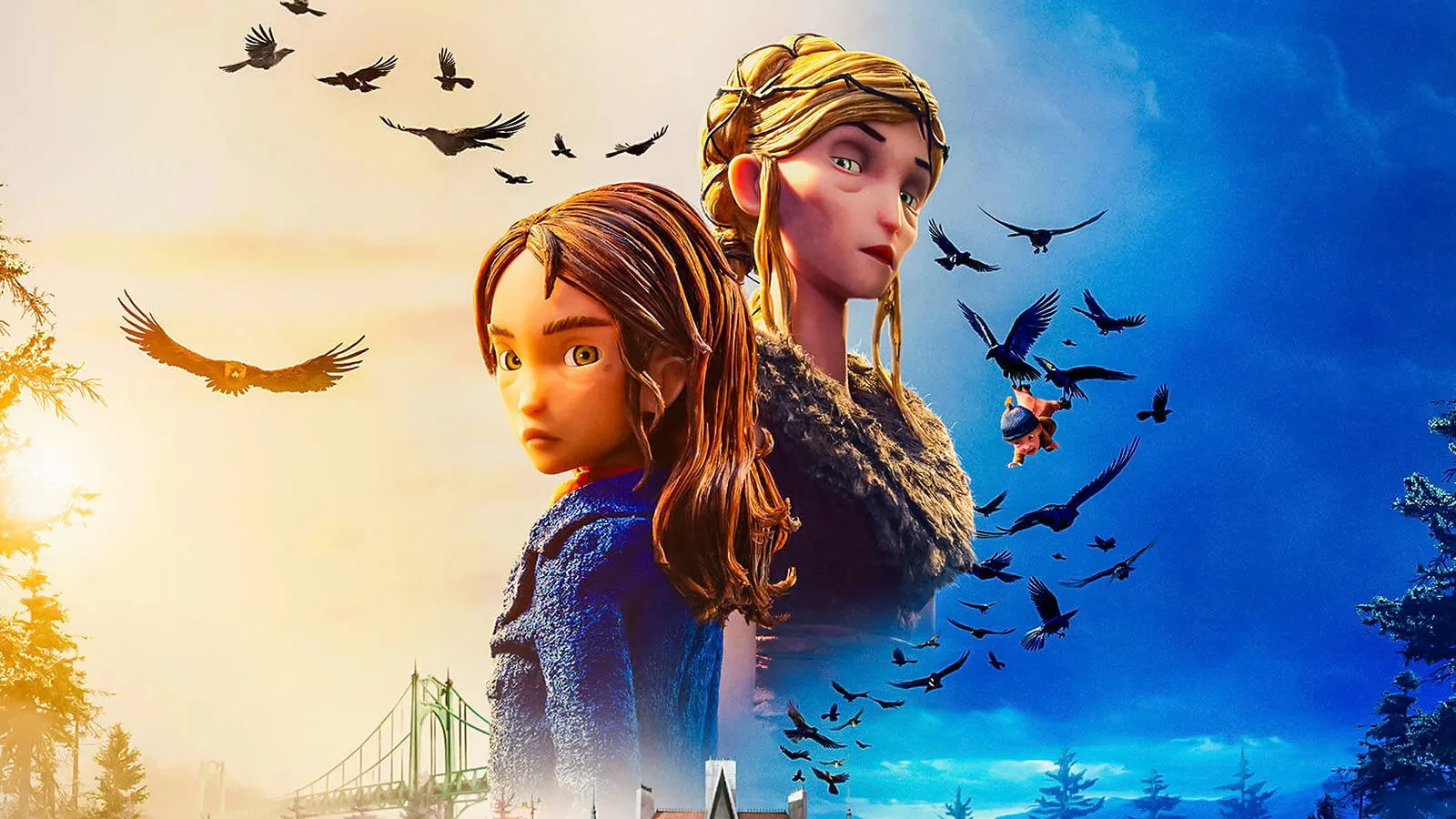 Prue McKeel y Alexandra de la película animada Wildwood