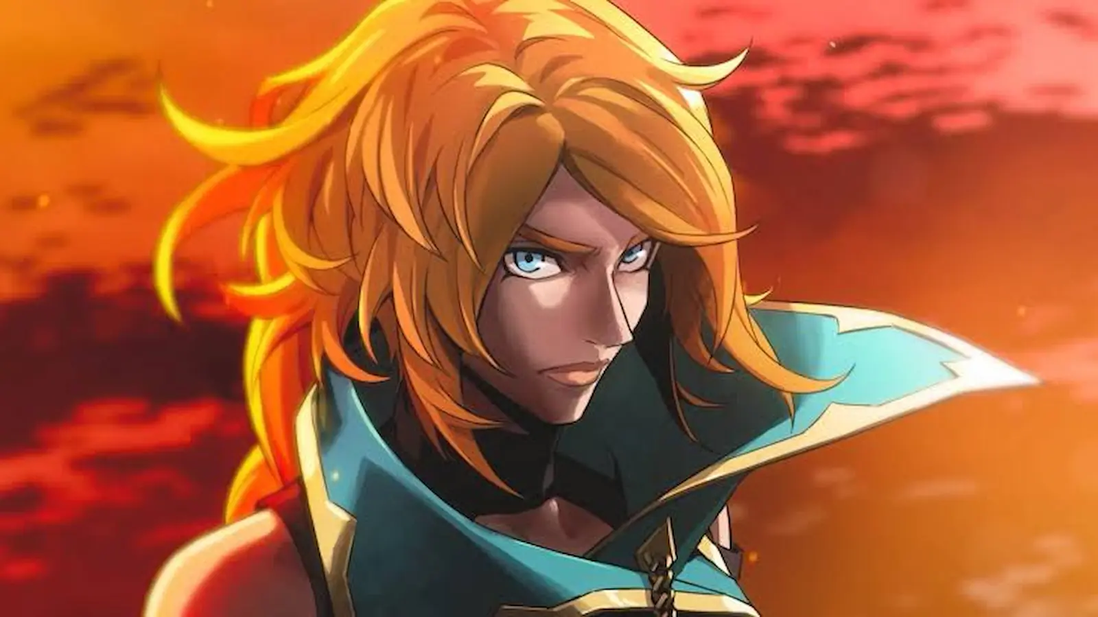 Rose Belmont, la protagonista de Castlevania: Belmont's Curse, en una ilustración de estilo anime